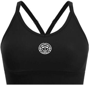 Bidi Badu Crew Low Support Strappy Sport-bh Dames-Zwart - M
