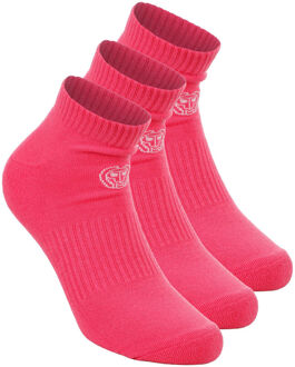 Bidi Badu Crew Performance Tennissokken Verpakking 3 stuks -pink - 31-34
