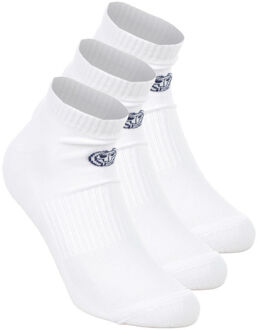 Bidi Badu Crew Performance Tennissokken Verpakking 3 stuks -wit - 31-34,35-38,39-42,43-46,47-50
