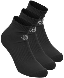 Bidi Badu Crew Performance Tennissokken Verpakking 3 stuks -zwart - 35-38