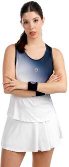 Bidi Badu Crew Racerback Tanktop Dames-donkerblauw, wit - S