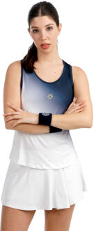 Bidi Badu Crew Racerback Tanktop Dames-donkerblauw, wit - XXL