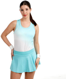 Bidi Badu Crew Racerback Tanktop Dames-turkoois, wit - XS,S,M,L,XL,XXL