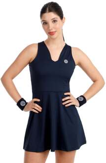 Bidi Badu Crew V-Neck Jurk Dames-donkerblauw - M