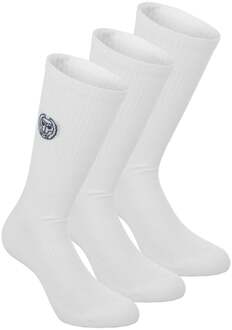 Bidi Badu Don Carlito Crew Move Tennissokken Verpakking 3 Stuks-Wit,Zwart - 35-38