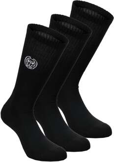 Bidi Badu Don Carlito Crew Move Tennissokken Verpakking 3 Stuks-Zwart,Wit - 31-34,35-38,39-42,43-46,47-50