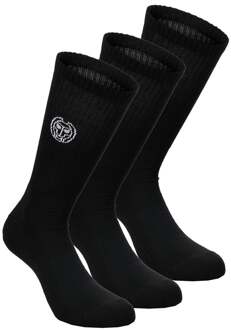 Bidi Badu Don Carlito Crew Move Tennissokken Verpakking 3 Stuks-Zwart,Wit - 35-38