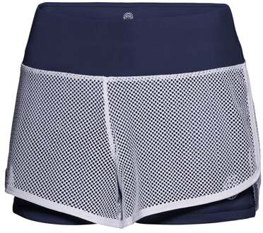 Bidi Badu Efia Tech (2in1) Shorts Dames-Donkerblauw,Wit - XL