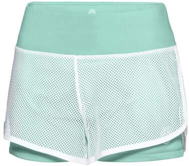 Bidi Badu Efia Tech (2in1) Shorts Dames-Mint,Wit - XS