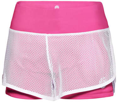 Bidi Badu Efia Tech (2in1) Shorts Dames-Pink,Wit - M