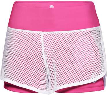 Bidi Badu Efia Tech (2in1) Shorts Dames-Pink,Wit roze