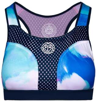 Bidi Badu Emefa Tech Sport-bh Dames-Blauw,Roze - XL