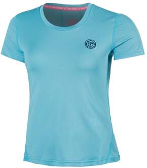 Bidi Badu Eve Tech Roundneck T-shirt Dames-Lichtblauw - XS