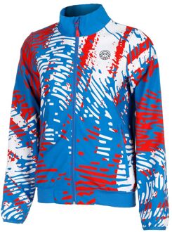 Bidi Badu Gene Tech Trainingsjack Dames-Blauw,Wit - XS