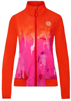 Bidi Badu Gene Tech Trainingsjack Dames-Rood,Roze - XS