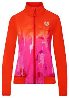 Bidi Badu Gene Tech Trainingsjack Dames-Rood,Roze - XS