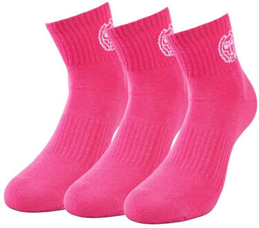 Bidi Badu Gila Ankle Tech Sportsokken Verpakking 3 Stuks-Pink,Wit - 47-50