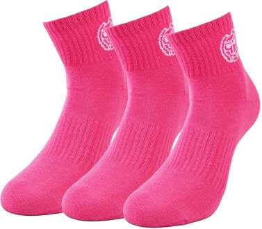 Bidi Badu Gila Ankle Tech Sportsokken Verpakking 3 stuks Unisex roze - 31-34,35-38,39-42,43-46,47-50