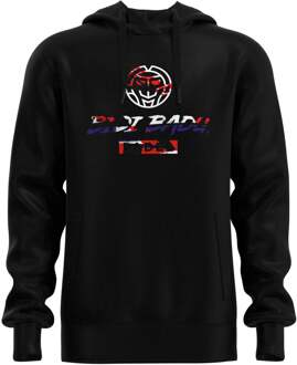 Bidi Badu Good Vibes Logo Sweater Met Capuchon Heren-Zwart - XS,S,M,L,XL,XXL