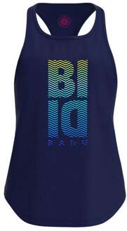 Bidi Badu Grafic Illumination Chill Tanktop Meisjes donkerblauw - 140