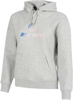 Bidi Badu Hey Laguna Logo  Sweater met capuchon Dames-lichtgrijs
