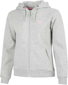 Bidi Badu Hey Laguna Logo Zip Sweater met capuchon Dames-lichtgrijs - XL