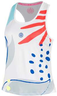 Bidi Badu Hey Laguna Racerback T-shirt Meisjes-wit, veelkleurig - 116