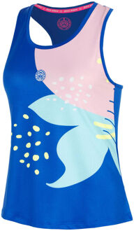 Bidi Badu Hey Laguna Racerback Tanktop Dames-blauw, veelkleurig - XS,S,M,L,XL,XXL