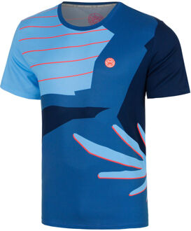 Bidi Badu Hey Laguna T-shirt Heren-blauw, koraal - 3XL