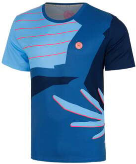 Bidi Badu Hey Laguna T-shirt Heren-blauw, koraal