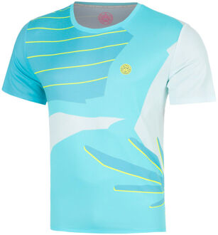 Bidi Badu Hey Laguna T-shirt Heren-turkoois, veelkleurig - XS,S,M,L,XL,XXL