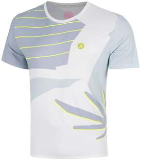 Bidi Badu Hey Laguna T-shirt Heren-wit, veelkleurig - 3XL