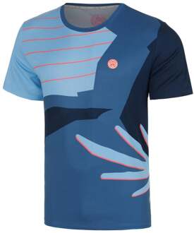 Bidi Badu Hey Laguna T-shirt Jongens-blauw, koraal - 128