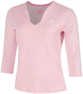Bidi Badu Hey Laguna V-Neck Longsleeve Dames-oud roze - XXL