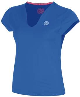Bidi Badu Hey Laguna V-Neck T-shirt Dames-blauw - XS
