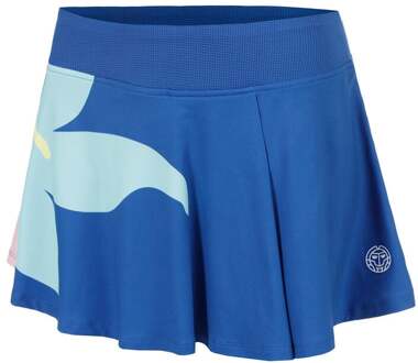 Bidi Badu Hey Laguna Wavy Rok Dames-blauw, veelkleurig - S