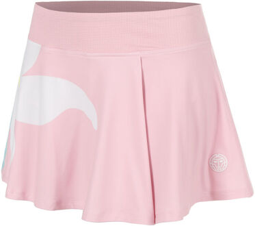 Bidi Badu Hey Laguna Wavy Rok Dames-oud roze, veelkleurig - XS