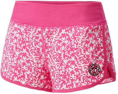 Bidi Badu Hulda Tech 2in1 Shorts Special Edition Dames-Pink,Wit roze - XL