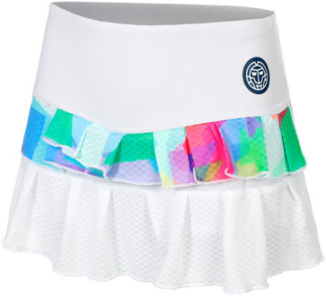 Bidi Badu Kaleido Pleated Rok Meisjes wit - 164