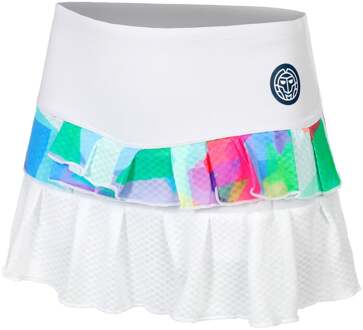 Bidi Badu Kaleido Pleated Rok Meisjes wit - 164
