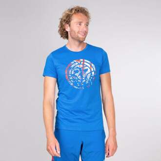Bidi Badu Karabo Lifestyle T-shirt Heren-Blauw - XS
