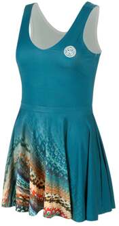 Bidi Badu Komodo Jurk Meisjes-Petrolblauw - 152
