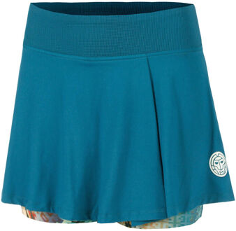 Bidi Badu Komodo Printed Wavy Rok Meisjes petrolblauw - 128,140,164