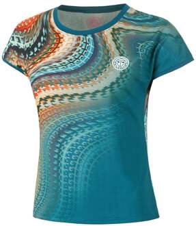Bidi Badu Komodo T-shirt Dames-Petrolblauw - XS,S,M,L