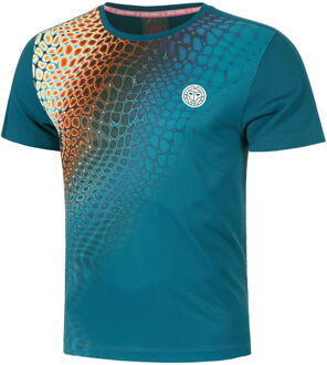 Bidi Badu Komodo T-shirt Heren-Petrolblauw - XL,XXL