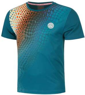 Bidi Badu Komodo T-shirt Heren-Petrolblauw - XXL