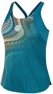 Bidi Badu Komodo Tanktop Dames-Petrolblauw - M