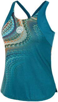 Bidi Badu Komodo Tanktop Dames-Petrolblauw - S