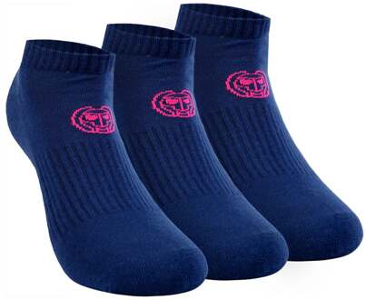 Bidi Badu Leana No Show Tech Sportsokken Verpakking 3 Stuks Dames-Donkerblauw,Pink - 47-50