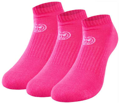 Bidi Badu Leana No Show Tech Sportsokken Verpakking 3 Stuks Dames-Pink,Wit - 47-50
